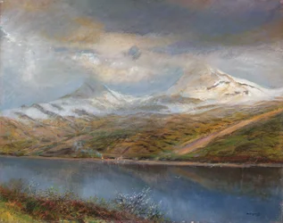 Landschaft in den Tatra-Bergen